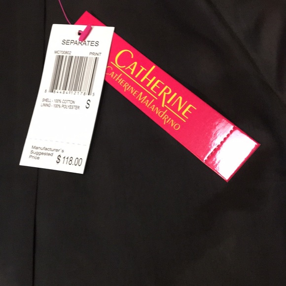 CATHERINE MALANDRINO JACKET NWT SMALL WOMENS - Picture 4 of 8